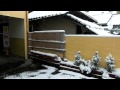 宮崎県えびの市　京町温泉　大晦日に雪！