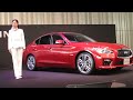 新型日産スカイライン(V37)のプレゼンテーション