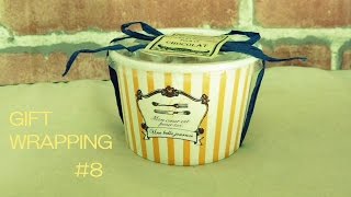100均DIY/gift wrapping/簡単ラッピング#8◎ラッピングのやり方◎