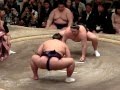 佐田の富士VS旭天鵬 2012年5月18日