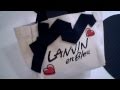 ランバンオンブルー【LANVIN en Bleu】キャンパストートバッグ
