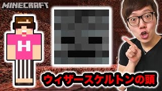 【マインクラフト】ウィザースケルトンの頭蓋骨を取りに行くぞ！【ヒカキンのマイクラ実況 Part141】【ヒカクラ】