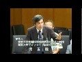 児玉龍彦 20110727_衆議院_厚生労働委員会_質疑