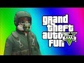 GTA 5 Flight School DLC: Training, MilJet, Bestra Jet (GTA 5 Online Funny Moments)