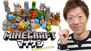 大量のマイクラケシゴム「マイケシ」でセイキン&ポンちゃんハウス再現してみた！(ポンちゃんも出演)
