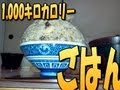 【メガカロリー研究】日本人は米！ゴハン1000キロカロリーでどだ！