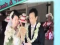カソリック教会で結婚式　タヒチ旅行