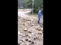 青山高原天気荒れると凄い!!2013年10月台風被害状況三重県青山高原入り口付近