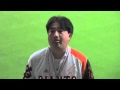 20120417 ナゴヤドーム 巨人応援団挨拶