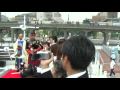 船上結婚式・新郎新婦入場、横浜開港１５０周年