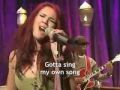 Joss Stone - Right to be Wrong (AOL Sessions) WITH LYRICS On Screen