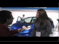Honda debuts the Fit electric vehicle (EV) at the 2010 Los Angeles Auto Show