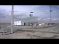 被災地 閖上に風力街路灯設置