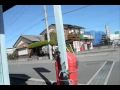 郵便局の歩道走行