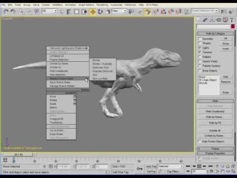 Hercules Muscle manager plugin for 3ds.