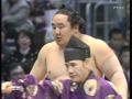 FUKUOKA Day7 21 Nov 2009 Asashōryū Versus Kakuryū 平成21年十一月場所 朝青龍 鶴竜