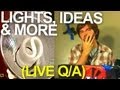 Cheap Lighting. Filmmaking Ideas, Q/A - QUICK FX (live stream recording)