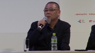 東京五輪エンブレム記者会見