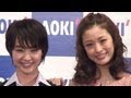 上戸彩　剛力彩芽の「スーツデビューかわいかった」