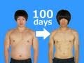 Hard 100days　(100日間のダイエット動画)