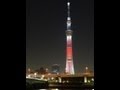 東京スカイツリーのホワイトツリー＆クリスマスキャンドル