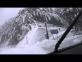福井県　冬の一乗滝・・・まで雪が深くてたどりつけませんでした