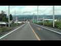 車載動画　群馬県昭和村　田園地帯