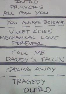 In This Moment Set List 5.16.2009