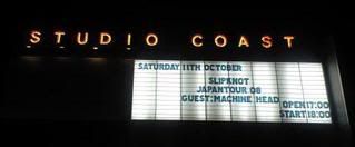 SlipknoT with Machine Head 11th Oct Sat 2008