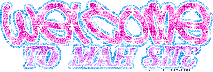 Glitter Welcome Signs