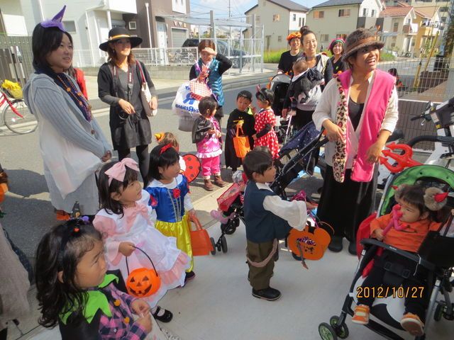 ハロウィンパーティー&パレード♪2012年10月27日㈯