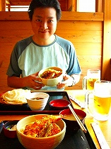 昼からビール！