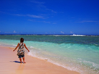 美しい海・・・