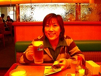 離陸前の一杯♪
