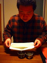 チンして注ぎ・・・