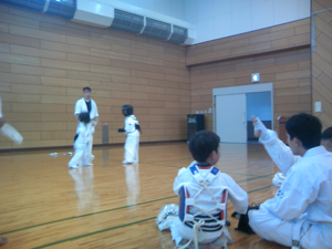 090829土+審査+型稽古