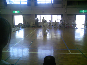 090829土+審査+型稽古