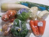 道の駅で買った野菜達
