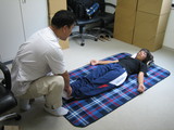 施術中２