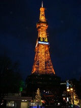 夜の札幌ﾀﾜｰ