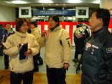雪印首脳陣と太田選手