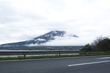雲の中の桜島