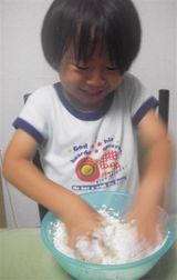 お団子作り