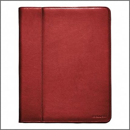 Coach コーチ 61223 レザータブレットケース Ipad 赤 American Style