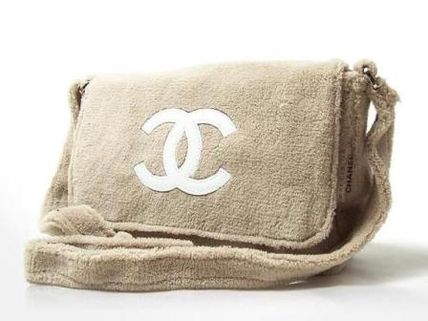 Chanelシャネル ノベルティ 大人気 ベージュショルダーバッグ セレブ愛用アイテム 雑誌掲載商品専門店mintea