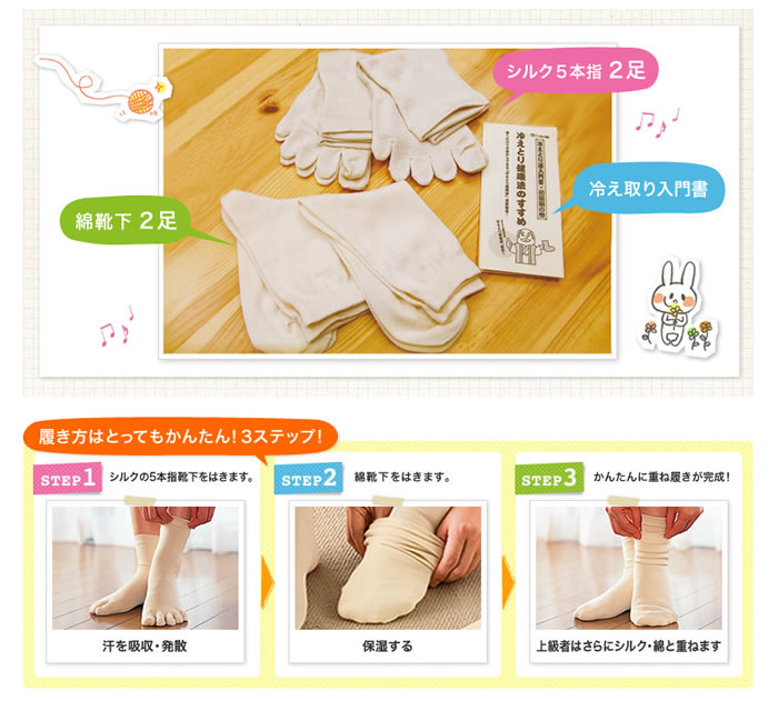 冷えとりお試しセット