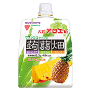 大粒アロエin クラッシュタイプの蒟蒻畑