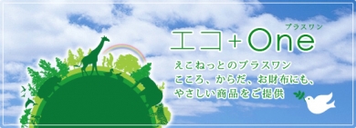 地球に優しい便利商品・自然派商品。