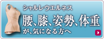 腰、膝、姿勢、体重が、気になる方へシャルレウエルネス