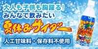 夏休みサイダー　楽天市場販売ページ